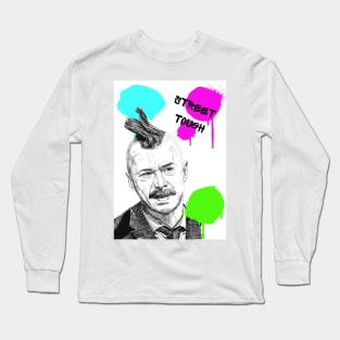 Mike Wozniak, Taskmaster, Street Tough. Long Sleeve T-Shirt